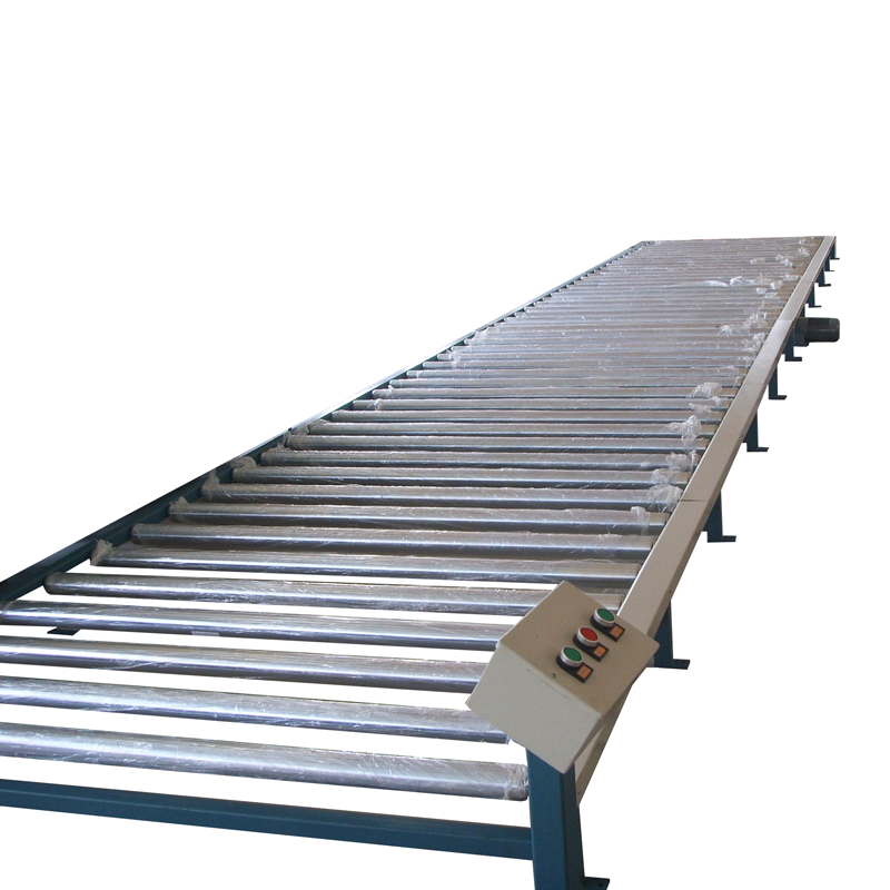 Electric stainless steel roller conveyor