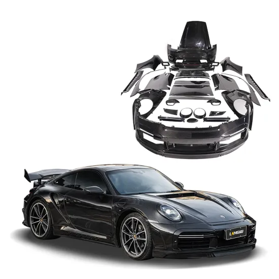 Langyu Carbon Fiber Body Kit for Porsche 911 992 TC Stinger GTR Style