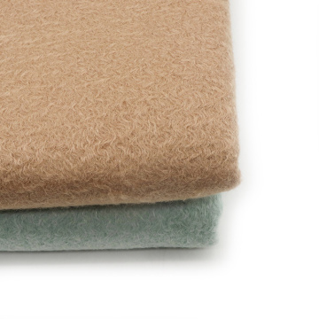 Winterfärbender Flanell-Fleece-Strickstoff