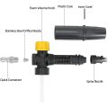 Schaumkanone mit schnellem Stecker für Druckwaschmaschine