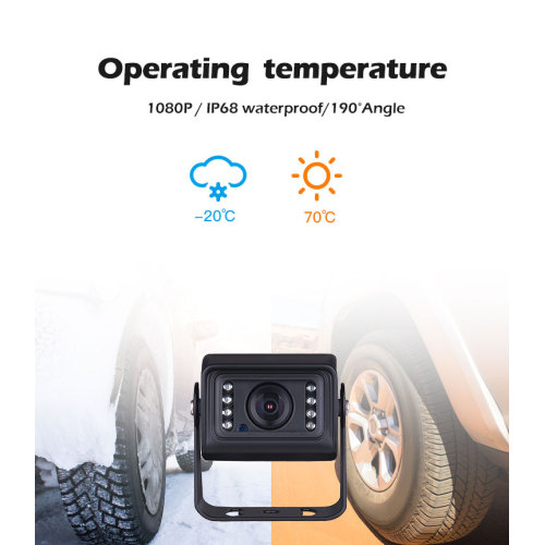 wide angle car camera and monitor rear view