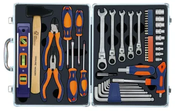 53PCS Aluminium Case Hardware Tool Set