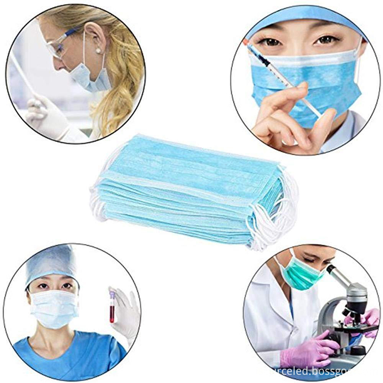 500Pcs Haze Dustproof Face Fask