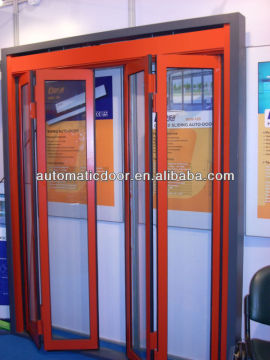 Deper automatic bi-folding door
