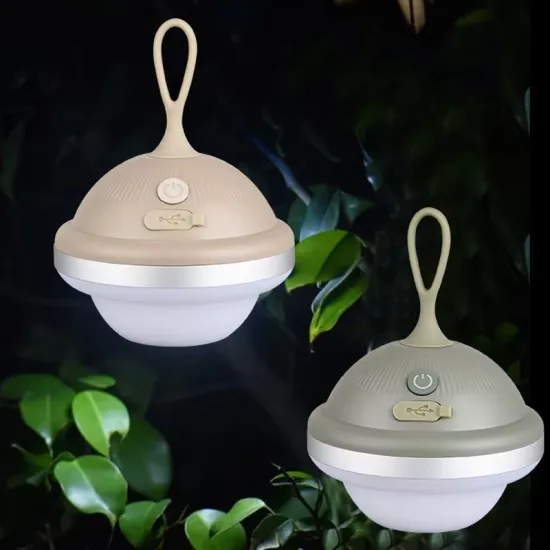 USB Rechargeable Portable Super Bright LED Tent Hanging Camping Lanterns