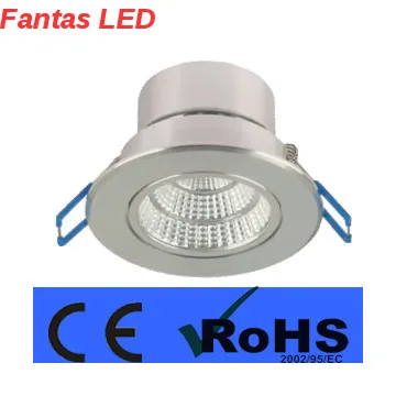Bright cob cheap led downlights 5w