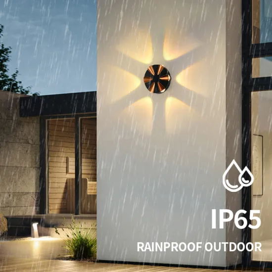 IP65 Waterproof Surface Mounted Antique Wall Bracket Lamp - 3W to 8W Modern Outdoor LED Light