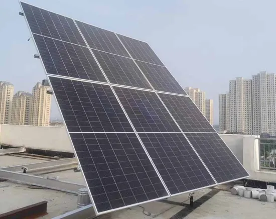 Large rooftop tracking photovoltaic brackets