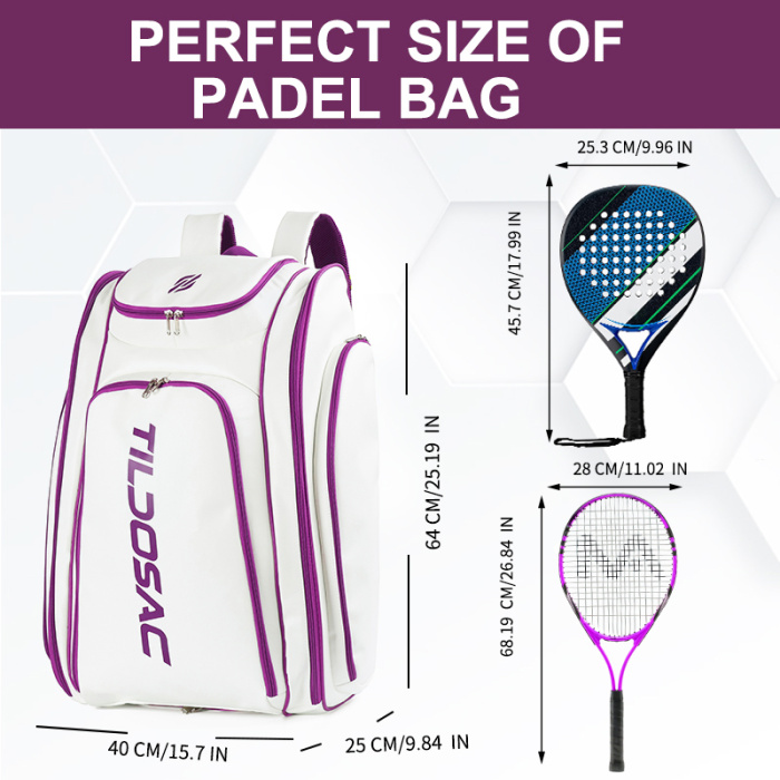 High Quality Multi-Pocket Pickleball Bag