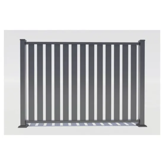 black aluminum fence aluminium slat fencing