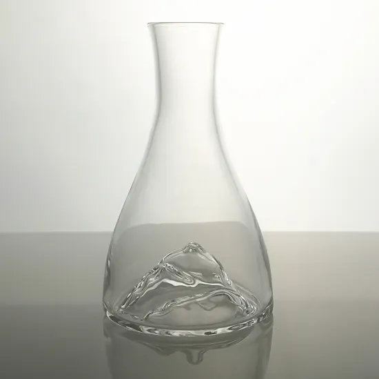 crystal small whiskey glass decanter