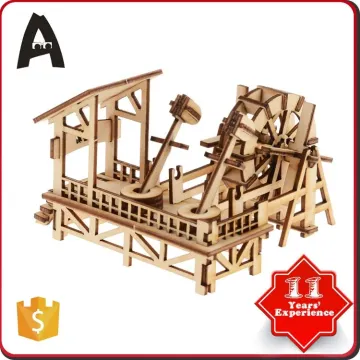 Good Reputation factory directly wooden 3d jigsaw puzzle