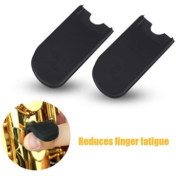 Confortável de dedo de borracha resto saxofone thumb Rest