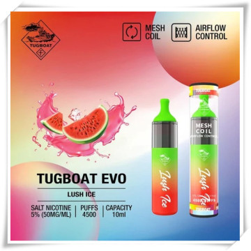 Portugal Tugboat Evo 4500 Puffs Einweg -Vape -Kit