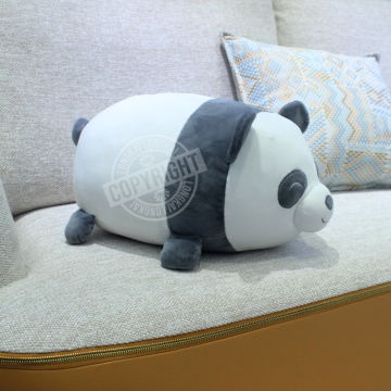 Panda 3D throw pillow