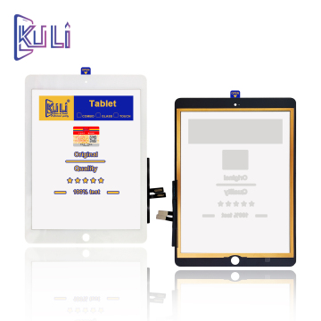 Pantalla de pantalla OCA de vidrio táctil Kuli Gold Edge para iPad 9.7 \ "2018 6th Gen A1893 A1954 Digitizador LCD