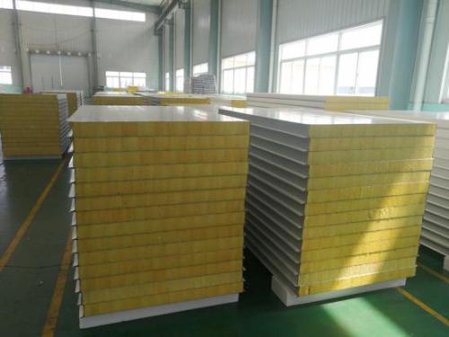 50-150mm Thickness Rockwool Sandwich Panel