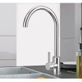 ​Best Quality faucet ceramic cartridge stainless steel taps water mixer kitchen faucet for sink
