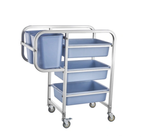 Streamlining Hospitality Operations with High-Quality Stainless Steel Clearing Trolleys