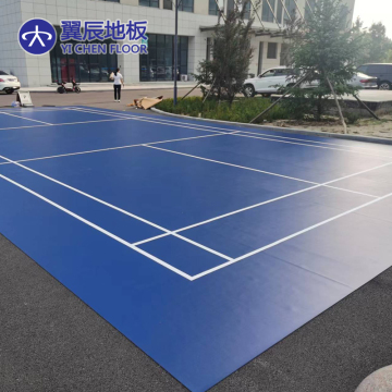 실내 PVC 배드민턴 코트 공급 업체