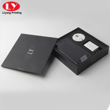 Black Cellphone Accessories Packing Box