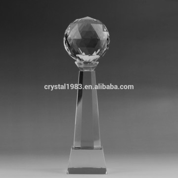 Crysta plaques with black crystal base business crystal abrasive blasting sublimation crystal trophy