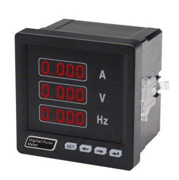 デジタルAV Hz 3相エネルギーメーター周波数電圧計