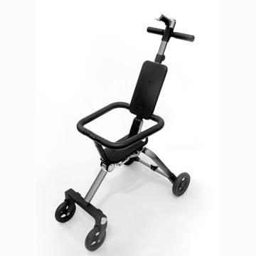 Lightweight folding baby stroller