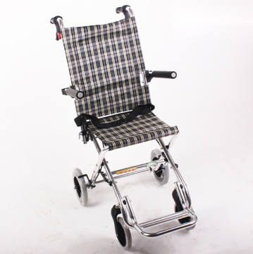 Lightweight wheelchair small mobility scooter for plane
