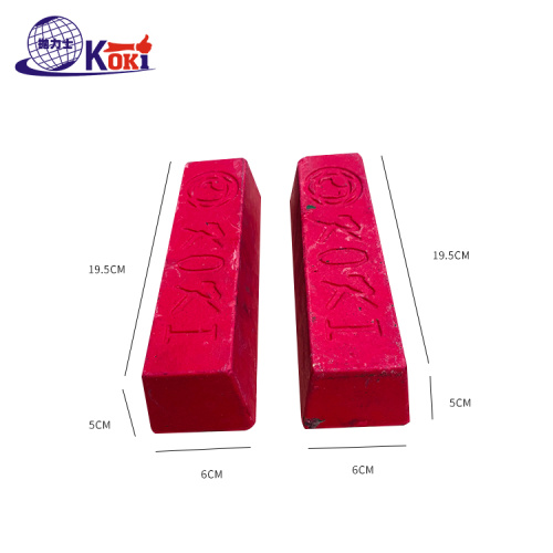 Red Compound for Buffing Red solid polishing wax Factory