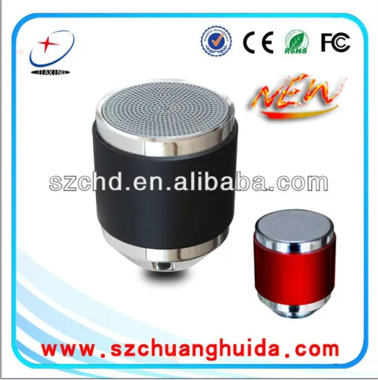 Mini bluetooth speaker with rechargeable battery and perfect soundspeaker portable