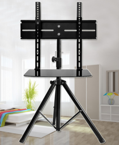 EM44 tripod TV stand in use