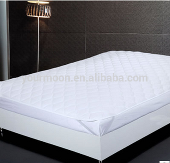 Anti dust mite microfiber polyester quilted mattress pad/protector