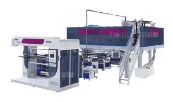 Five Layer AB/ABC In-Mold Co-extrusion Bubble Film Making Machine