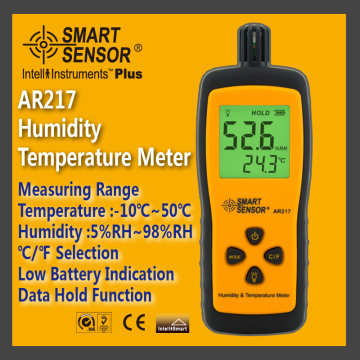 Digital Humidity Temperature Meter AR217 SMART SENSOR