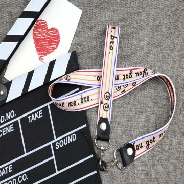 Id Lanyard In Canvas Signature