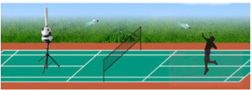 Badminton Practicing Machine Personal Badminton Tranning Machine