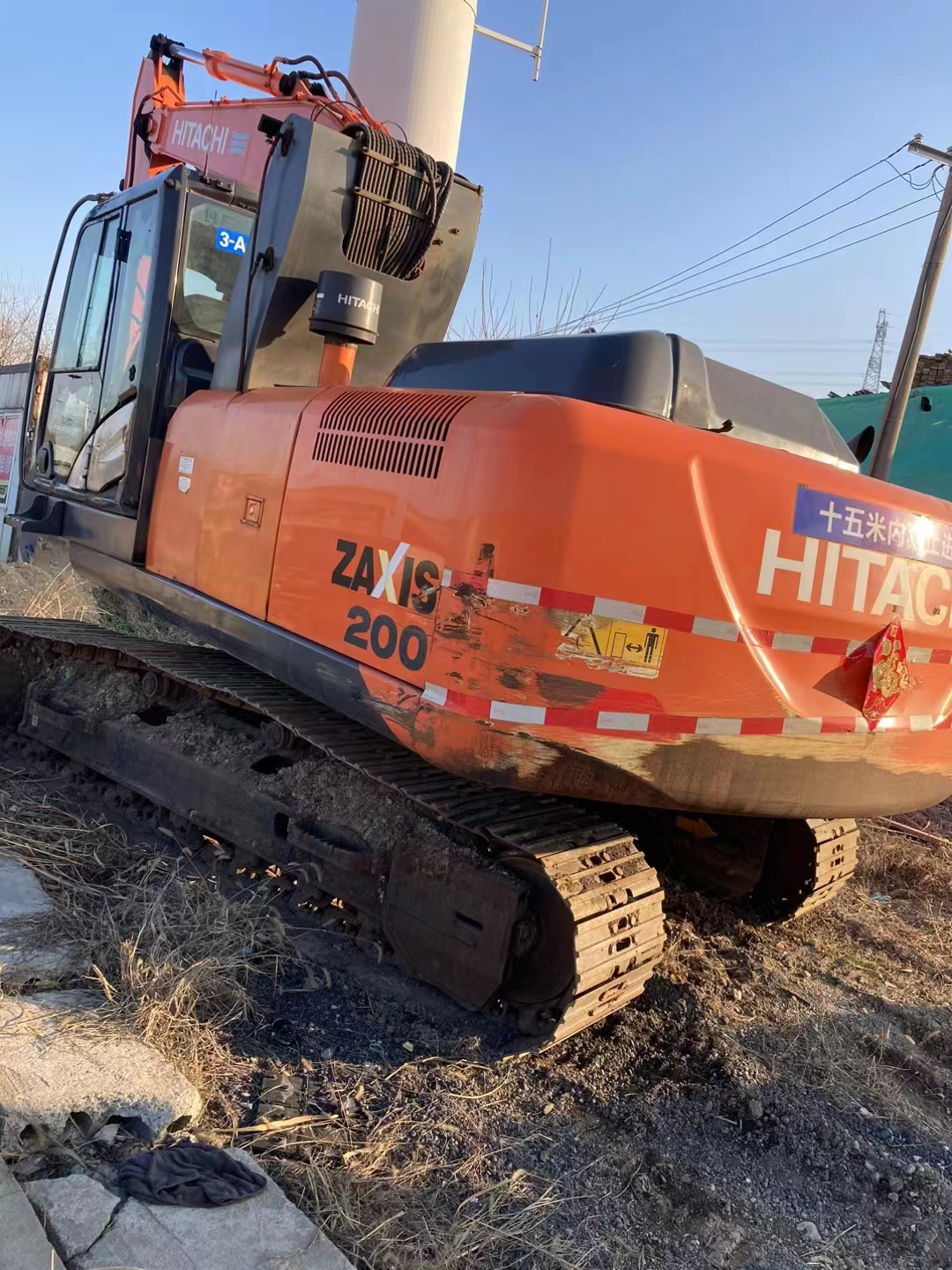 Used Hitachi ZX200-5A Crawler Excavator