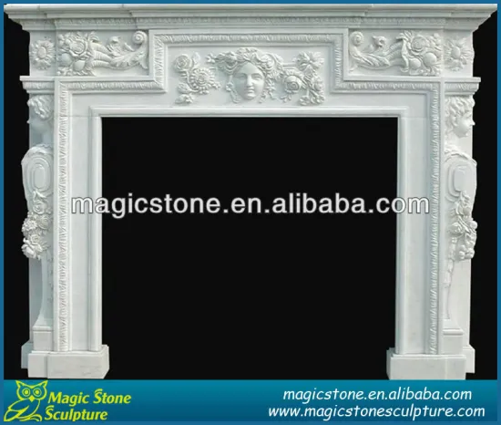 russian wholesale indoor stone fireplace
