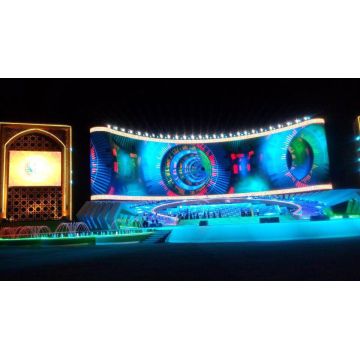 High Brightness Strip curtain outdoor IP66 led display