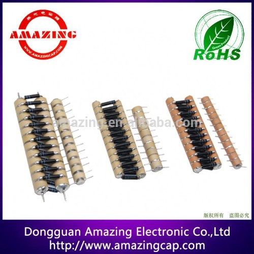 Condensatore Ceramica 470pF Condensatore Ceramico Alta Tensione 470pF 15kV - Tipo 'Maniglia', URSS NOS, 40kVAR - Per Radio E HV Condensatore K15Y-1 470pF - Foto 6