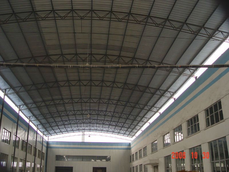 Light steel structure material and structure workshop