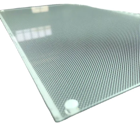 PMMA Acrylic Sheet Laser Dot LGP LED Light Guide Plate