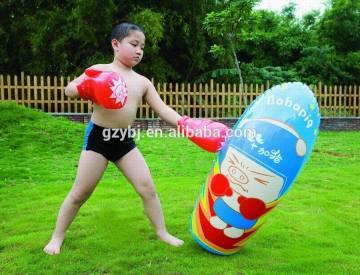sports use PVC inflatable tumbler for boxing