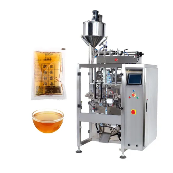 Sachet Packaging Machine for Shampoo, Sauce, Juice, Oil, and Honey