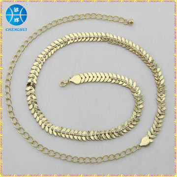 fashion accessories,fashion cheap chain belt fasion chain belt in 2014