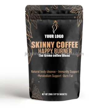 Private Label Natural Slimming Coffee: Instant Diet Green Coffee Powder for Weight Loss