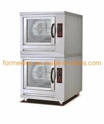 Electric Oven Single Layer 9.3kw Electric Chicken Rotisserie
