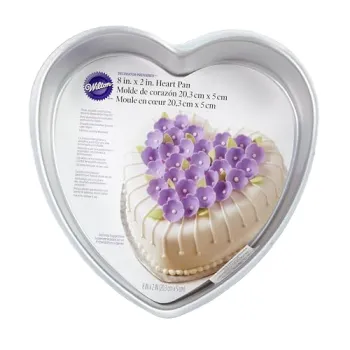 6 8 10 Inch Heart Shaped Cake Pans Aluminum Alloy Baking Mold