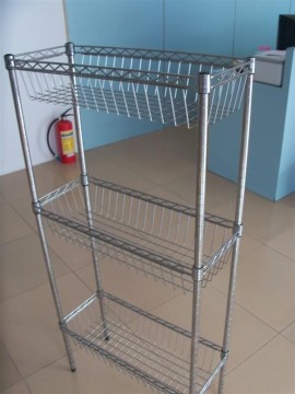 Best Quality NSF Approval Zinc or Epoxy or Chrome Wire Shelf